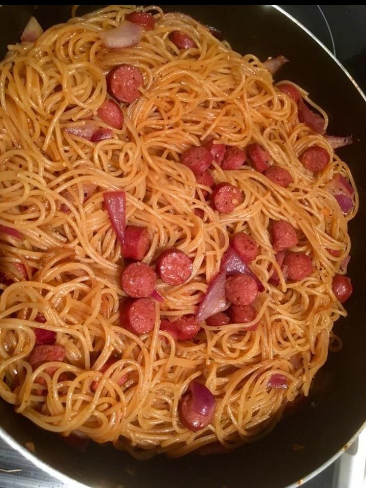 Spaghetti meal